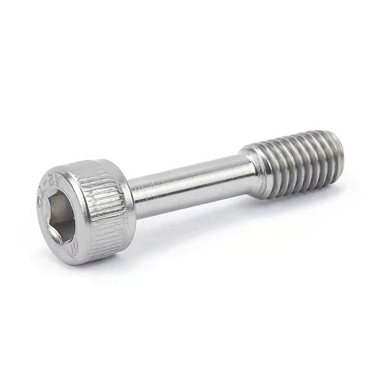 DIN796 SS304 Electric M5 M6 Stainless Steel Hex Socket Knurled Cap Head Captive Panel Screw