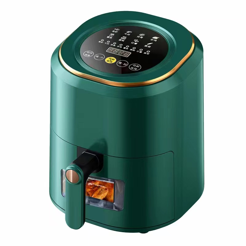 4.5L LCD Display Electric Digital Air Fryer with Touch Screen
