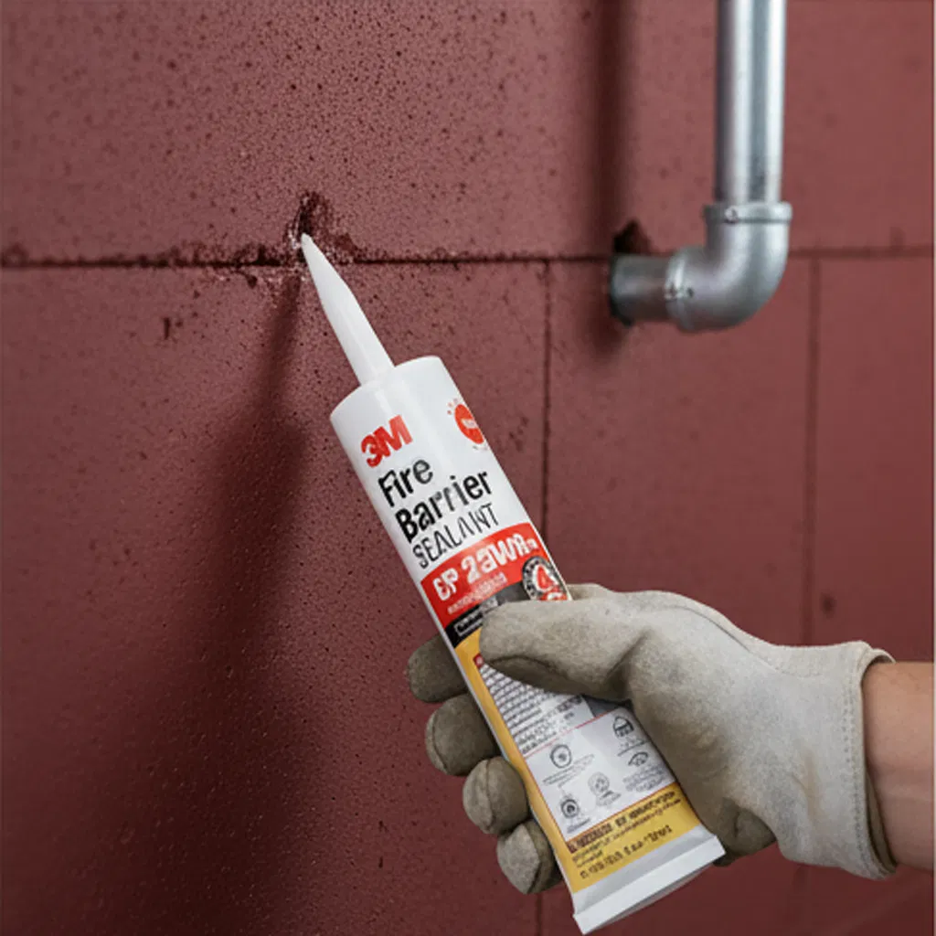 Water Activated Fire Barrier Sealant for Home Gaps