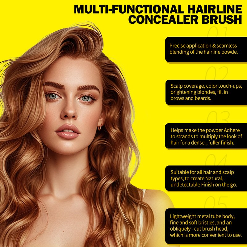 Best Selling Convenient Durable Hairline Powder Blending Brush Cosmetic Tool for Makeup