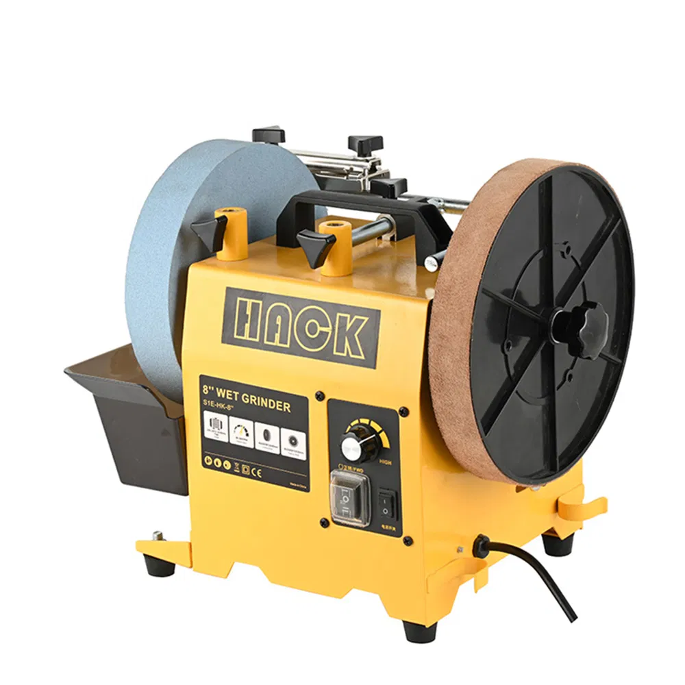 Best Kitchen Factory Direct Sales 8" Stable Steel Frame Woodworking Knife Sharpener Polishing Machine