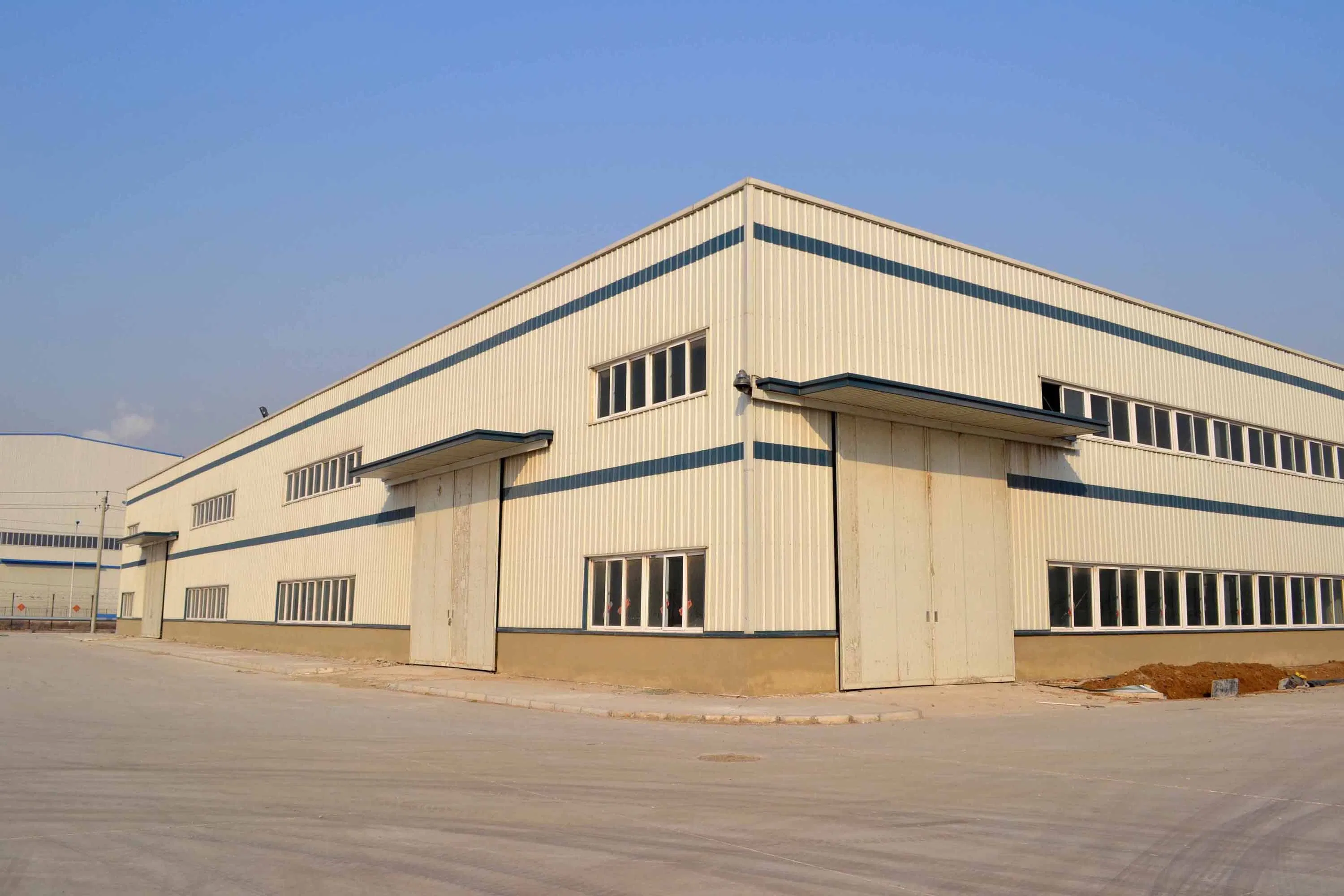 Easy to Install Prefabricated Steel Structure Warehouse/Steel Building Workshop Tanzania