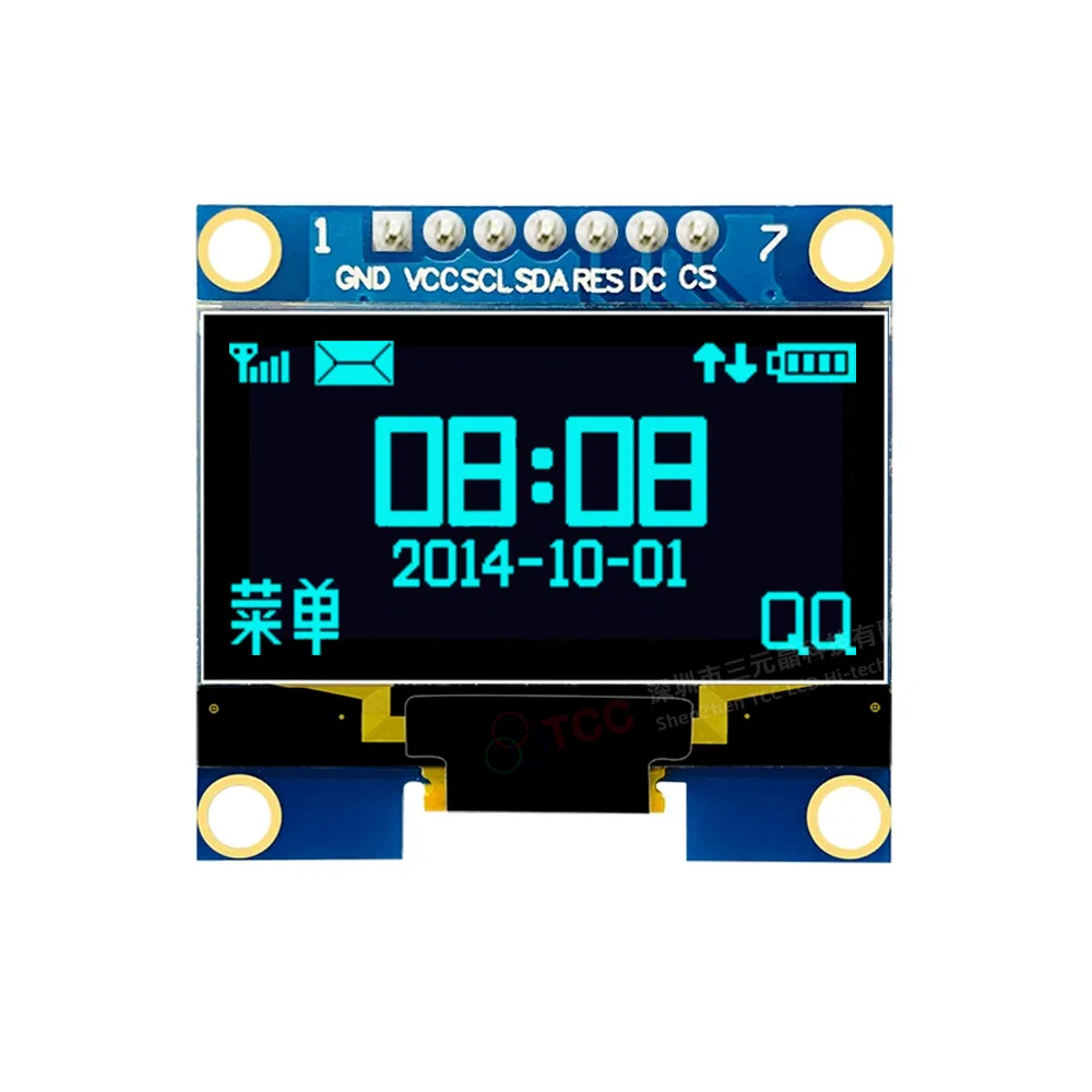 OLED-дисплей 1.3 дюйма 128x64 для Arduino