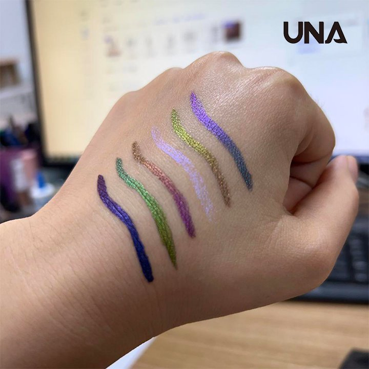 Waterproof High Pigment Multichrome Liquid Eye Shadow Liner Long-Wear Eyeliner