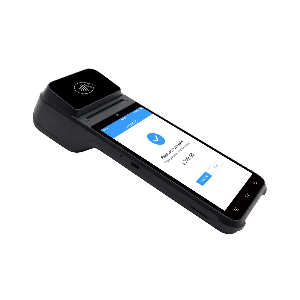 Android Smart POS Machine Portable Labels Printer Handheld POS Terminal