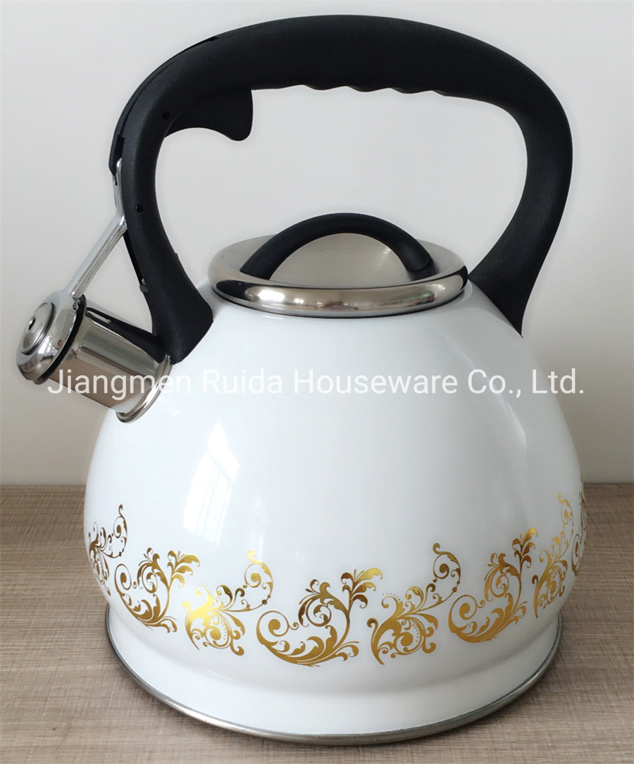 3.0 Liter Stainless Steel Teapot with Painting in Home Appliane Series