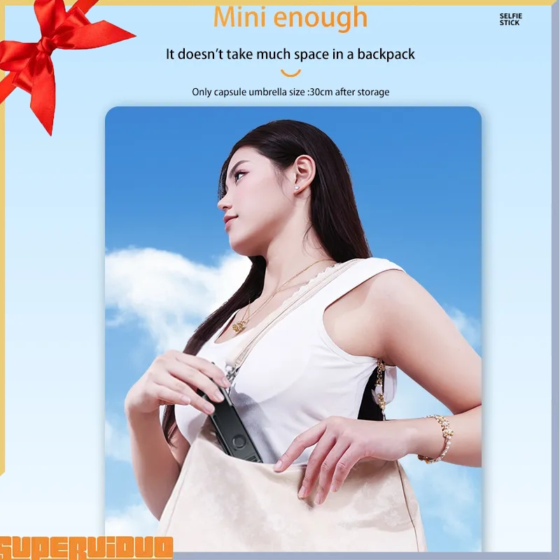 Монопод для селфи с пультом и штативом, 1.7 м