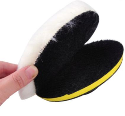 Полировальная колодка из 100% овечьей шерсти для авто