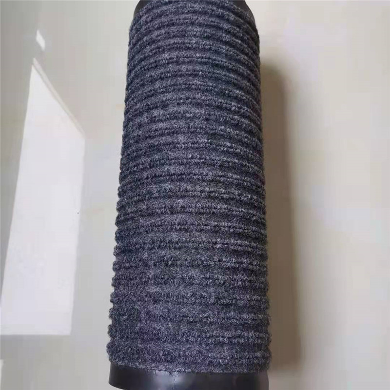 OEM Custom PVC Backing Anti-Slip Washable Kitchen Floor Mat/Anti Slip Toilet Nonwoven Double Rib PVC Entrance Door Mat Made in China Factory