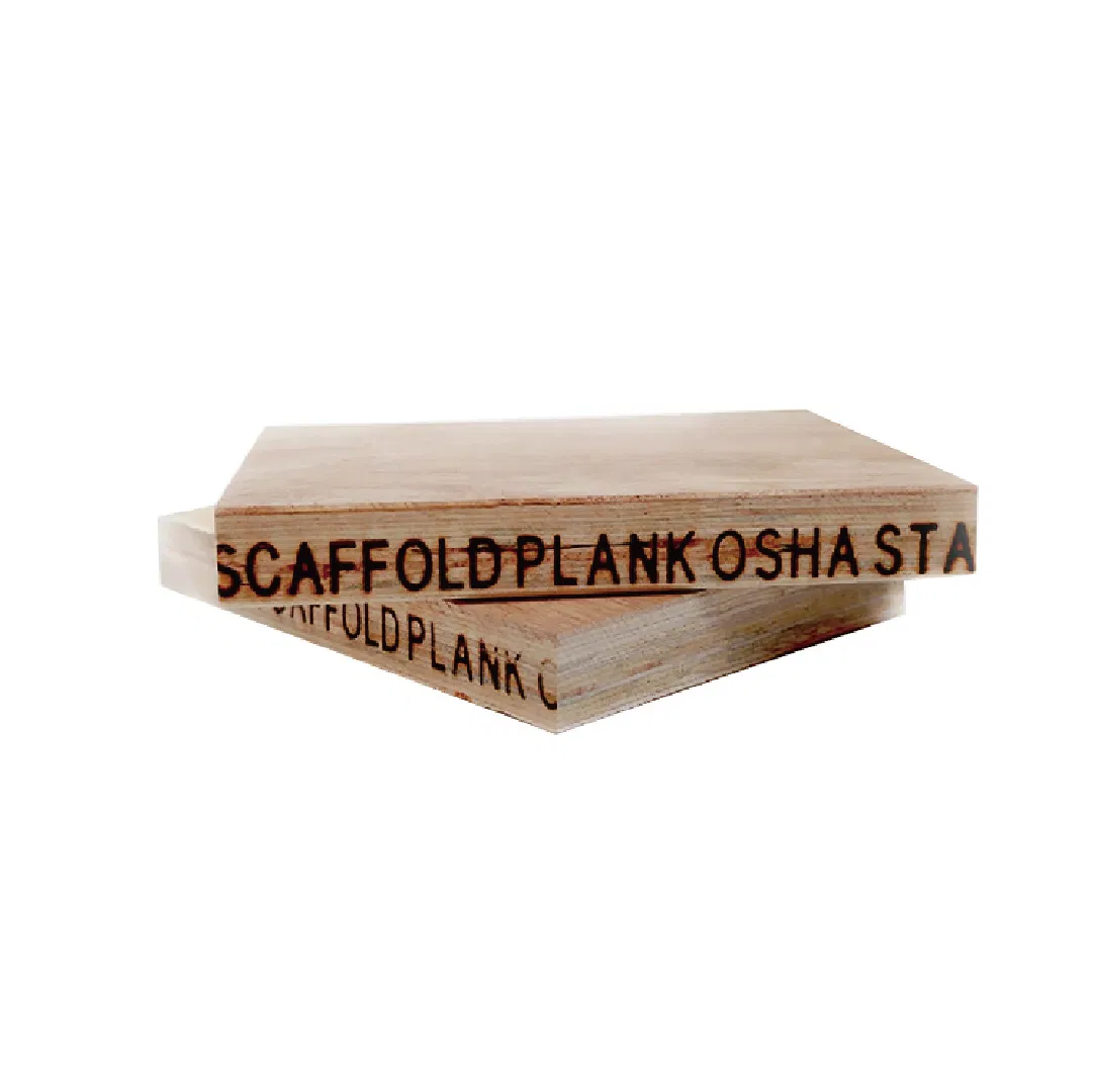 High Quality Osha Standard Construction 38mm Thick Wood Plank LVL Scaffold Board