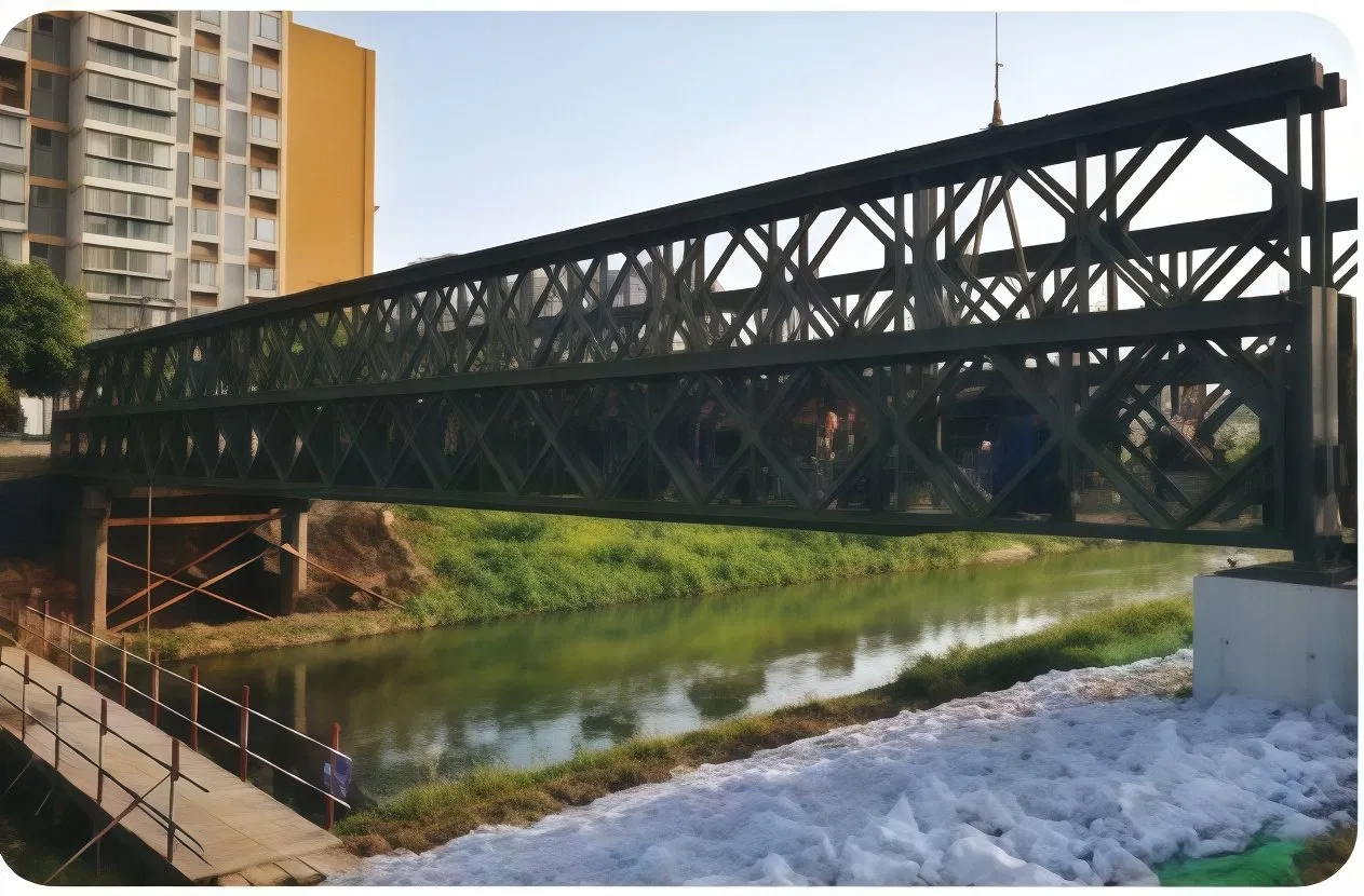 Bridgebase Temporay/Permanent Bridging Steel Structure Bridge Bailey Bridge Bailey Truss