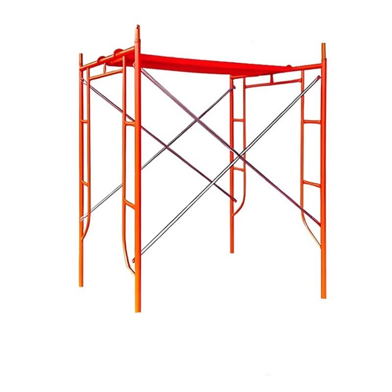 High Strength Q235 Steel Walk Through Frame Scaffolding for High Rise Building