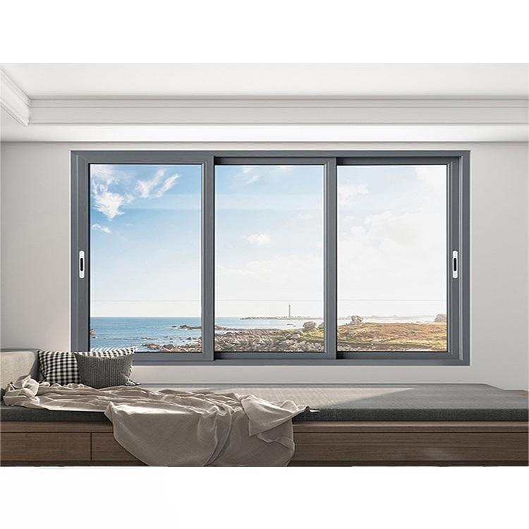 American Exterior Aluminium Profile PVC UPVC Invisible Screen Window Lock Profile Glass Door Hardware Window