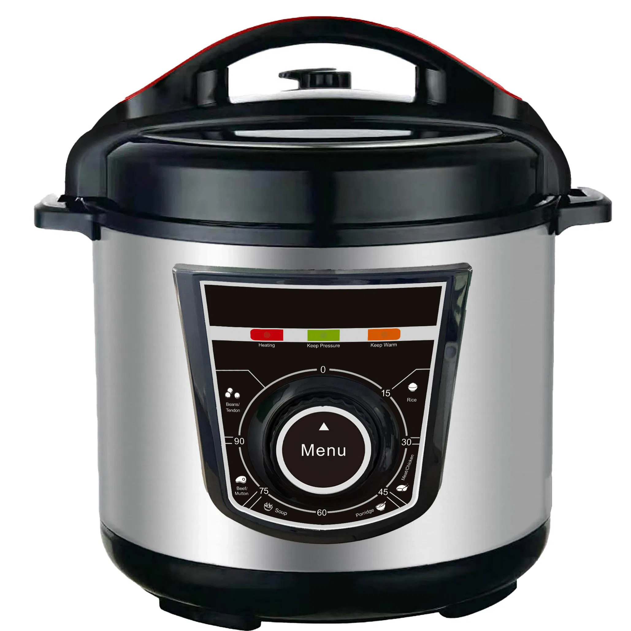 Sk Smart Electric Pressure Cooker Large Capacity Multifunction with Digital LCD Display and Stainless Steel Inner Pot