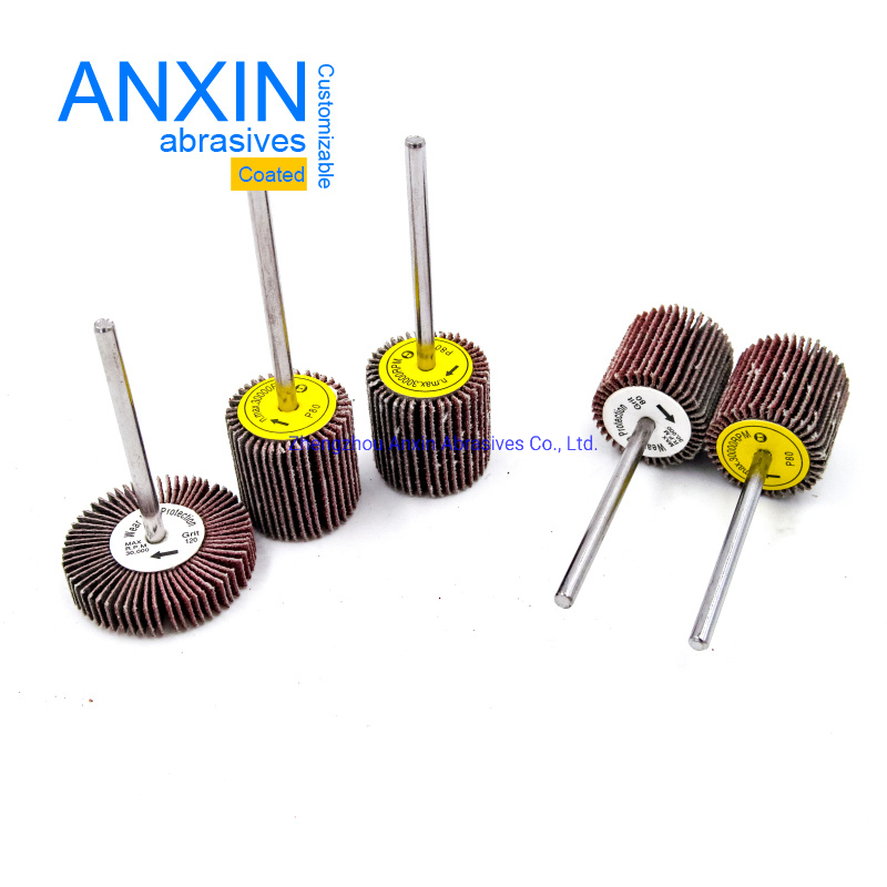 Mini Flap Wheel with 3mm or 3.17mm Shank