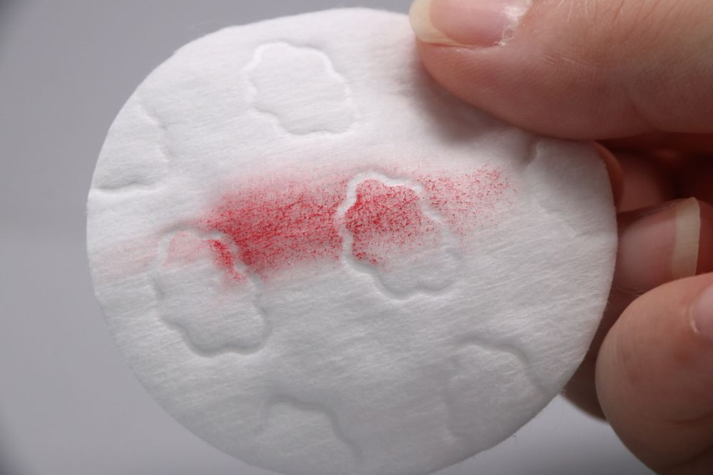 8cm Round Organic Cotton Pads for Makeup Removal