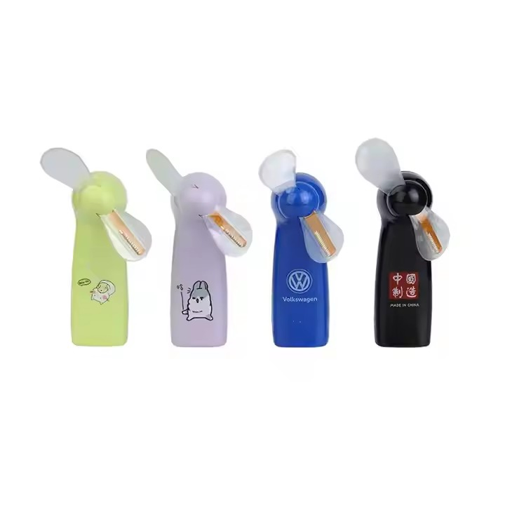 Custom Handheld LED Light Fan - DIY Programmable Message Fan for Promotional Gifts and Events