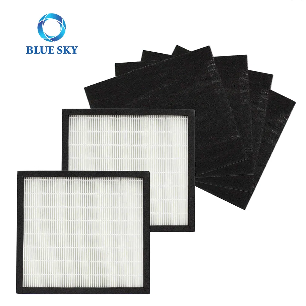 Replacement H13 HEPA Filter Pre Filter Kit for Oreck Wk01234qpc Fits Airvantage Wk10002qpc Plus Pet Wk10052qpc Air Purifier Parts