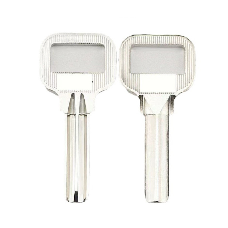 Nickel Plated Brass Metal Key Blank