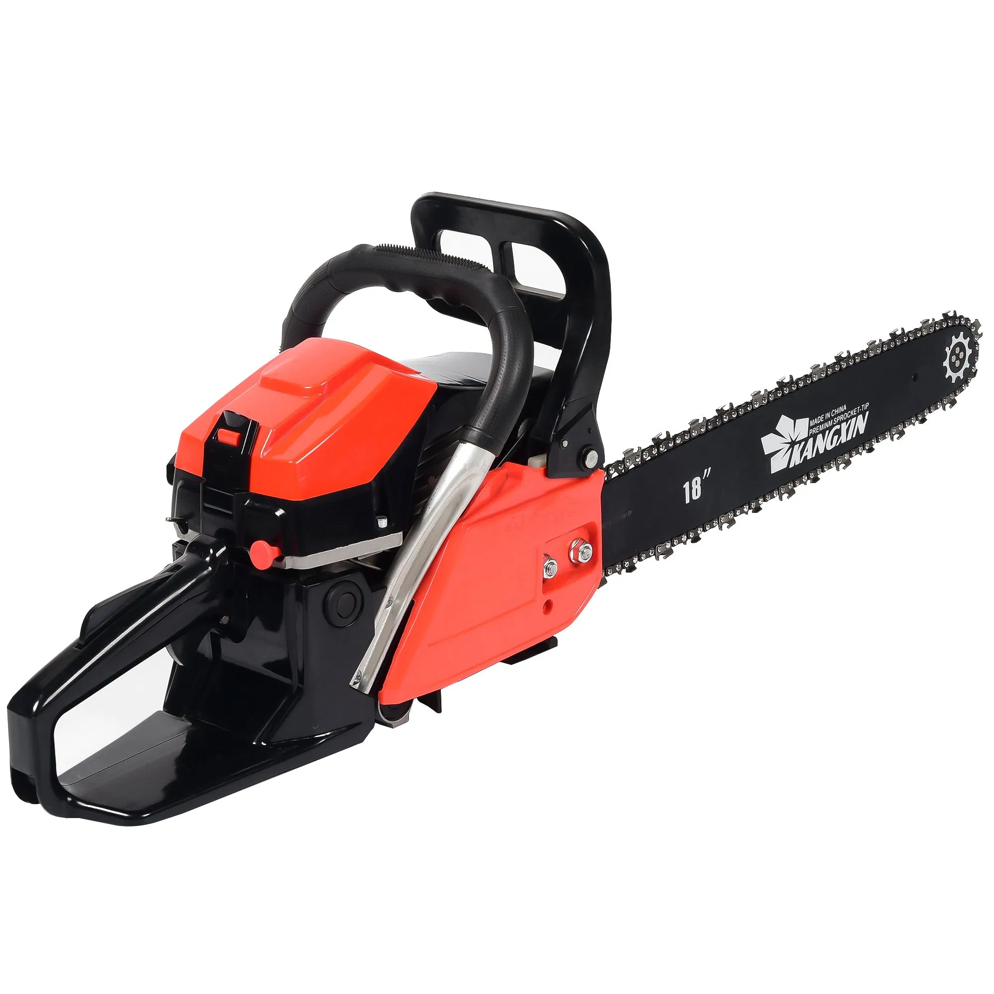 Heavy Duty 52cc Gasoline Chain Saw with 20" Guide Bar and Chain