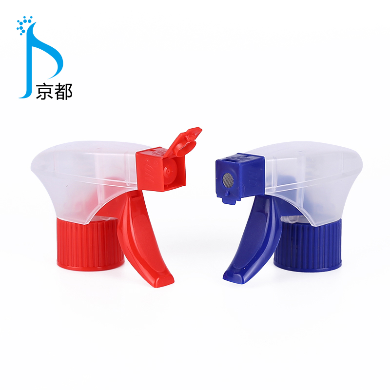 Foam Trigger Sprayer Nozzle Plastic Black Color 28 Trigger Sprayer