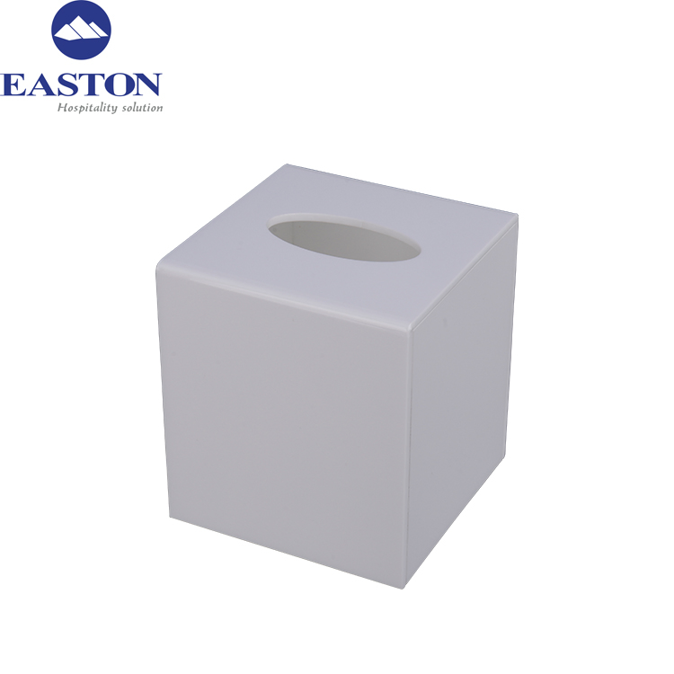Hotel Bathroom Square Tissue Box