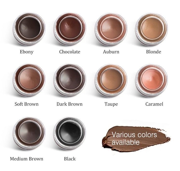 Private Label Wholesale Long Lasting High Quality Pigment Eyebrow Cream