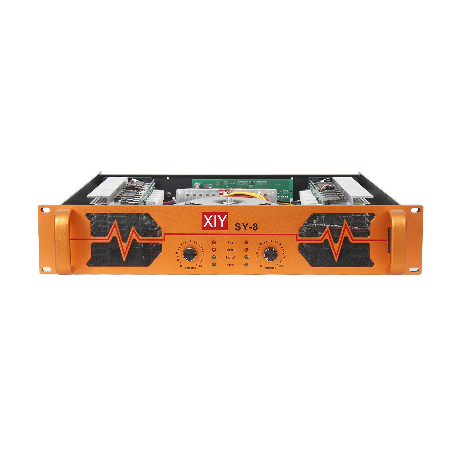 Усилитель мощности 2x600W Class H 2U