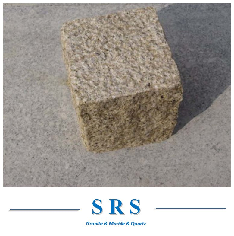 Granite/Basalt/Slate/Bluestone Cobble Stone Cubestone for Walkway/Driveway/Parking Pavers/Paving