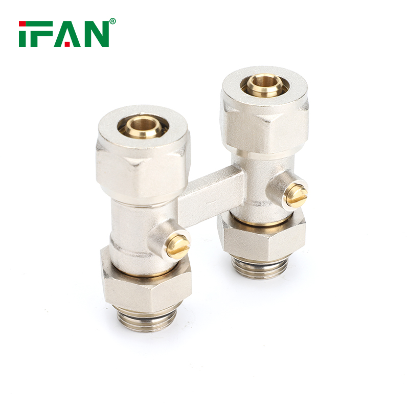 Ifan Floor Heating Systems Spacing 50mm Brass Thermostatic House Heating Straight H Radiator Valve