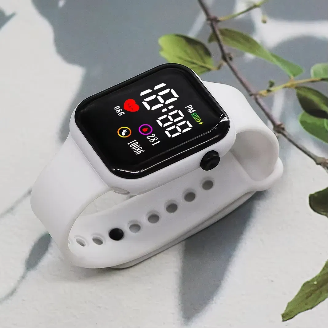 Student Electronic Fashion Sports Watch Cheap Silicone Lighting Sport Child LED Watch Kids Digital Luxury Watches