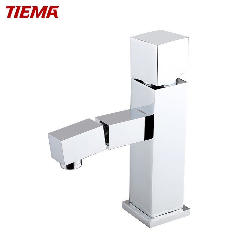 Смеситель для биде Tiema хром с латунным корпусом