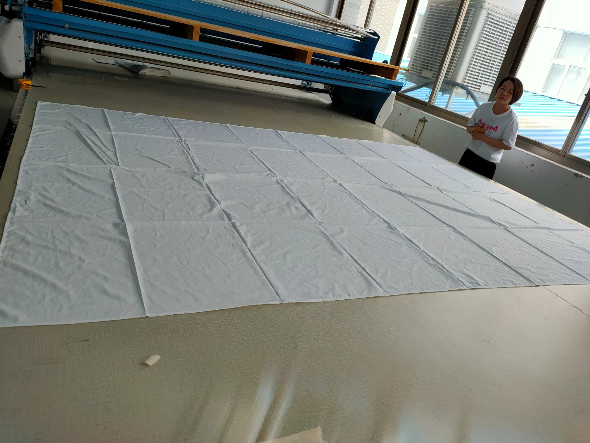 Shenone 100% Cotton Stripes High Quality Hotel Bedding Set Bed Linen