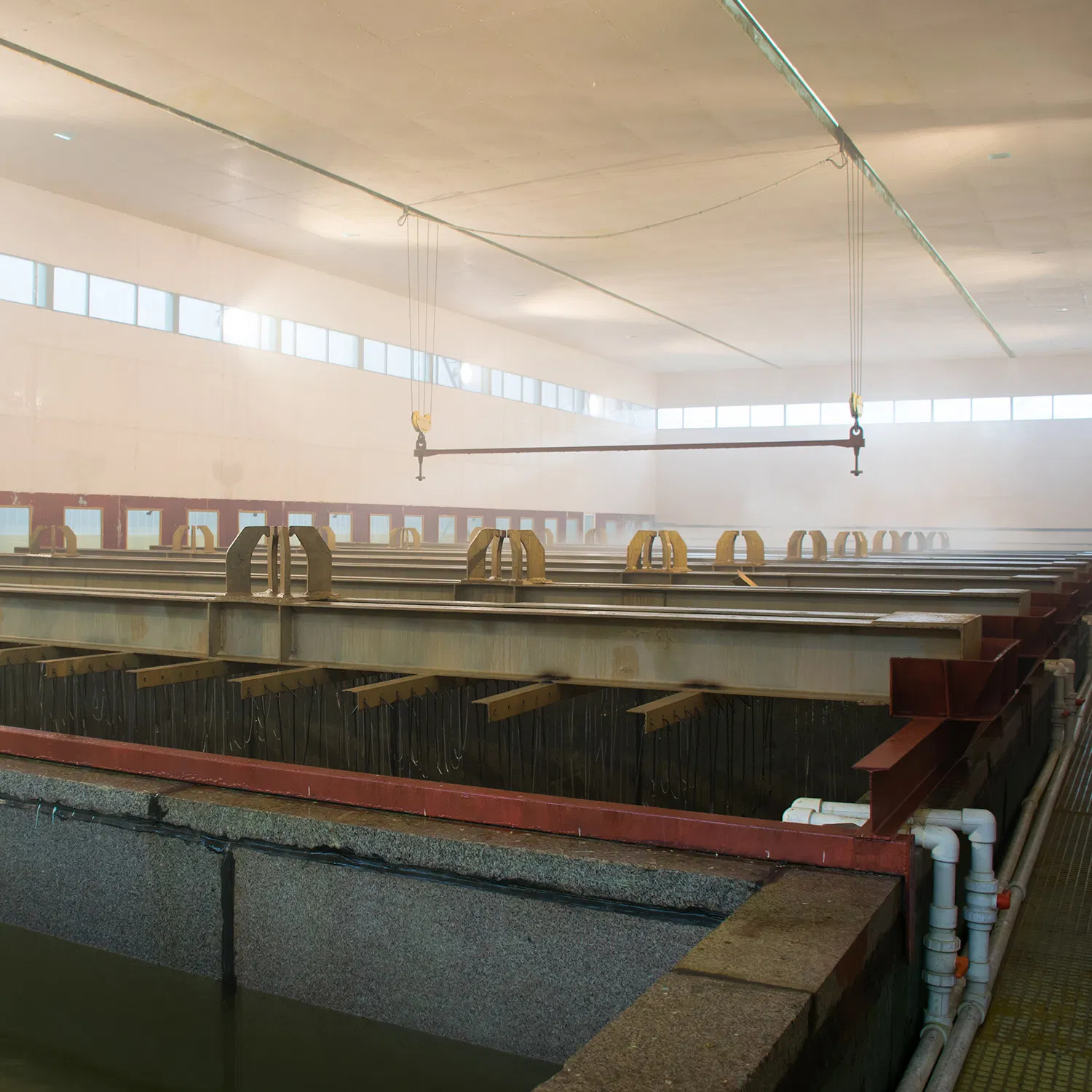 Pre-Treatment Enclosure Room for Hot DIP Galvanizing Plant