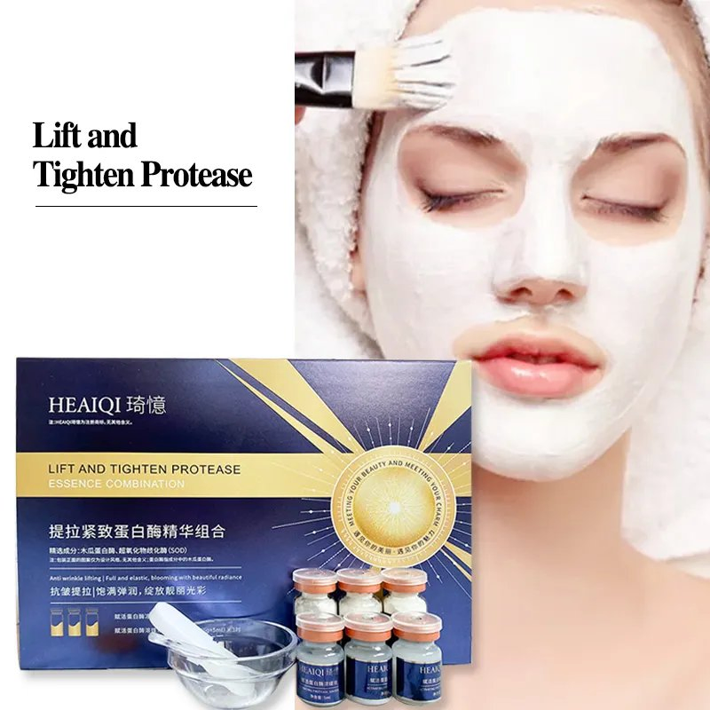 Protease Freeze-Dried Powder Skin Tightening Mask Beauty Salon Skin Rejuvenation Anti-Aging Lifting Firming Light Lines