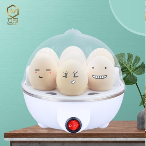 Premium Smart Egg Cooker with Timer and Steamer Features
