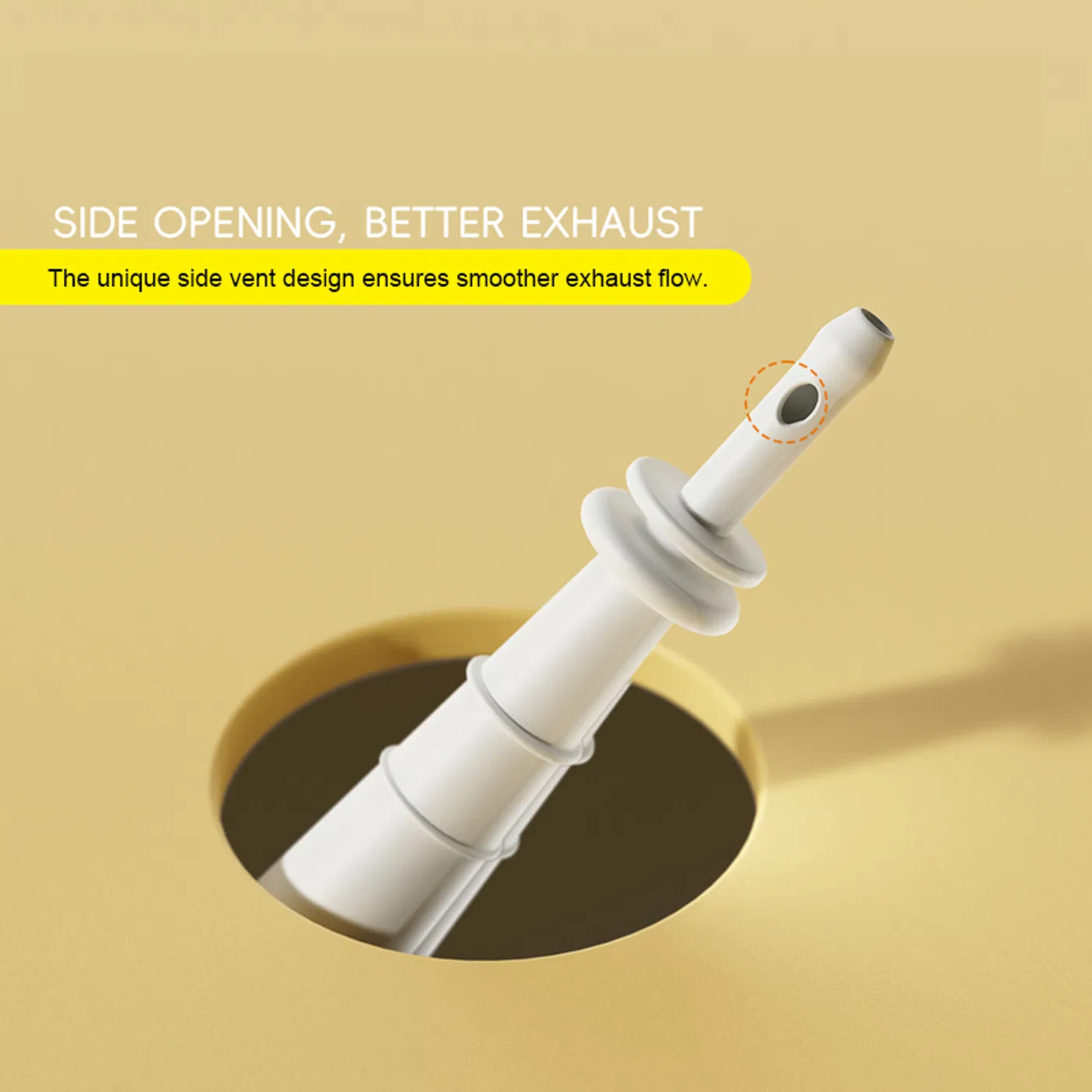 Medical Grade Disposable Infant Gas Relief Rod BPA-Free Baby Colic Relief Nursing Accessory