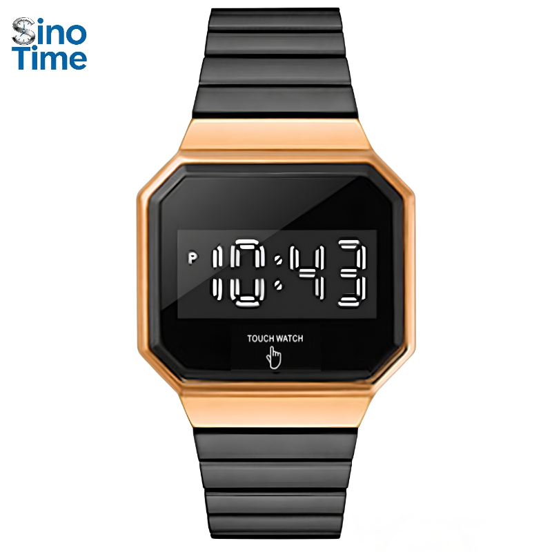 8001 Eleagent Touch Screen LED Watch for Gentleman