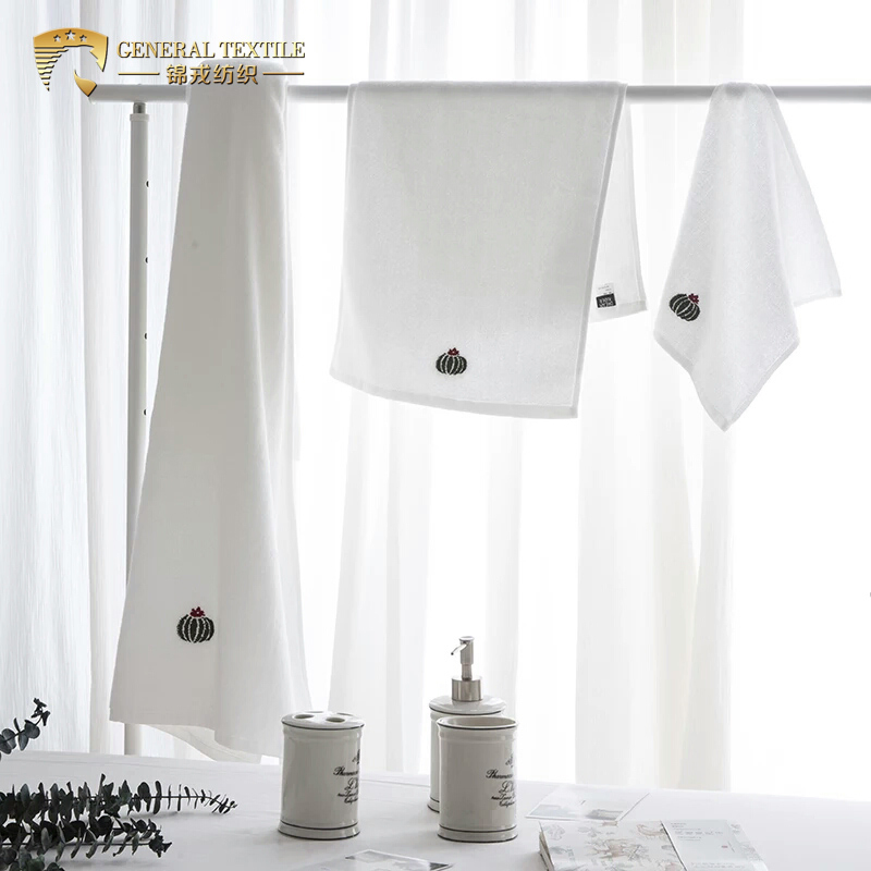 100% Eco-Friendly Combed Cotton Hotel Towels (JRC071)