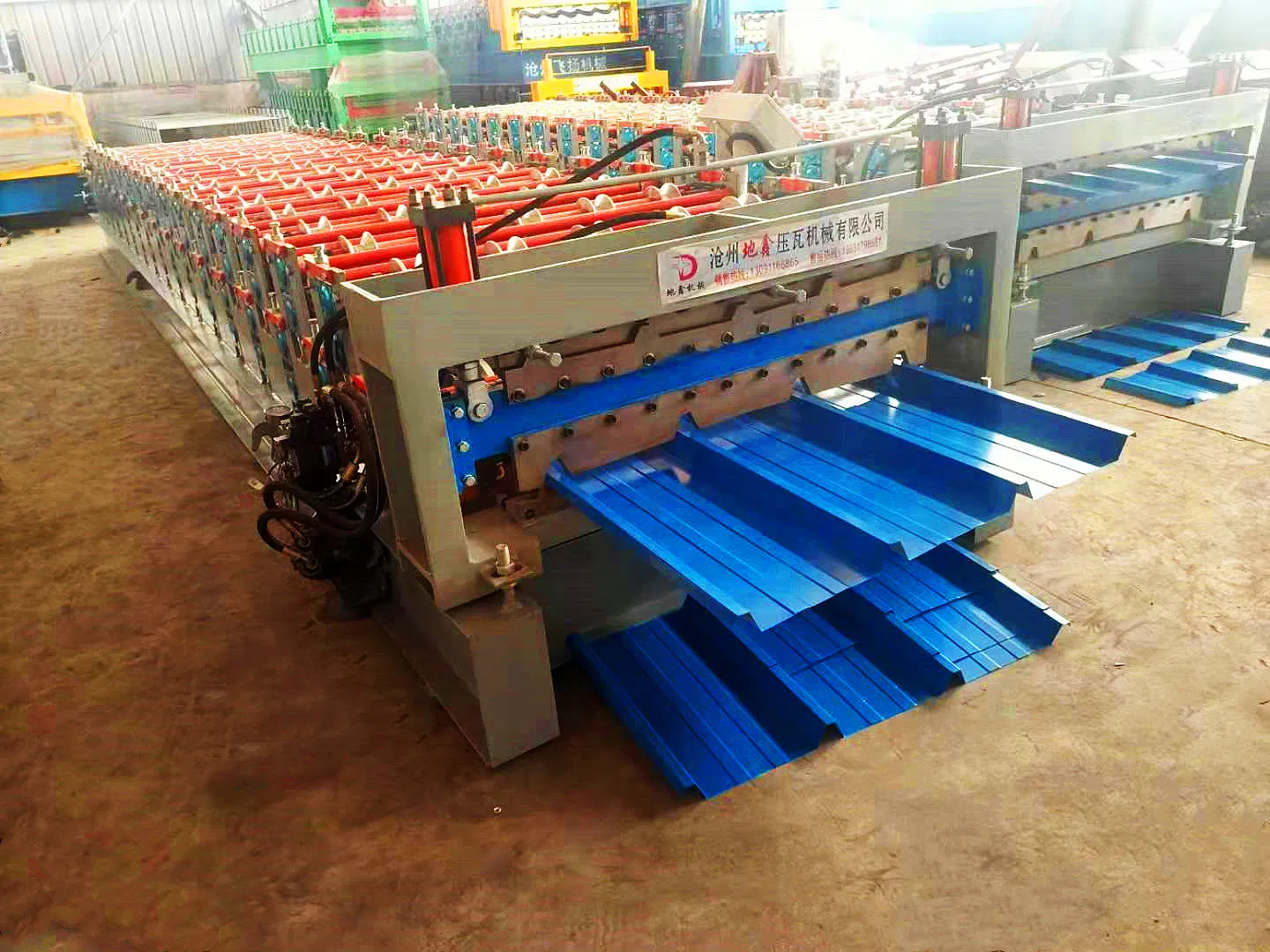 840 Types Trapezoidal Roofing Sheet Roll Forming Machine