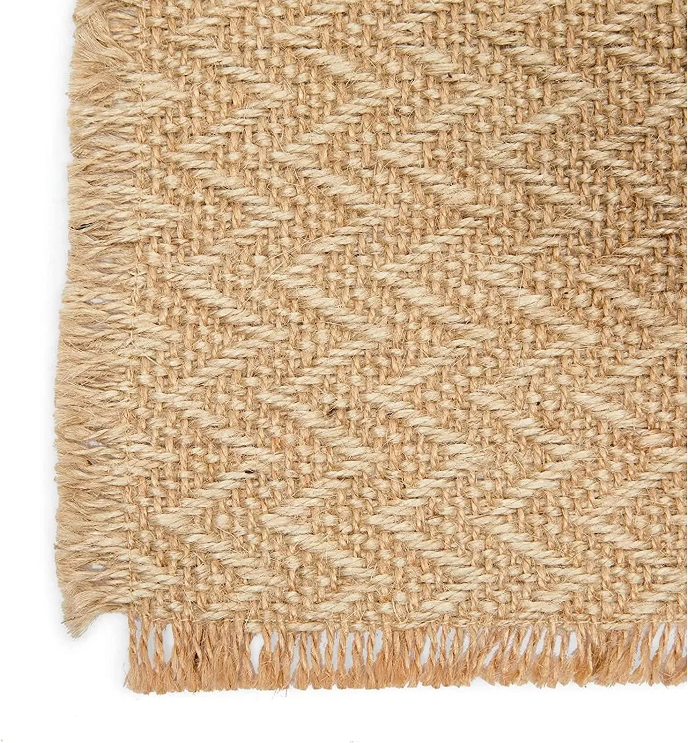 Classic 19\X13\"Woven Jute Placemat Tablmat for Dining Table Enhancing Dinning Ambience