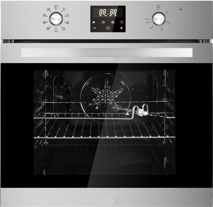Touch Control Digital LED Built in Gas and Electric Oven