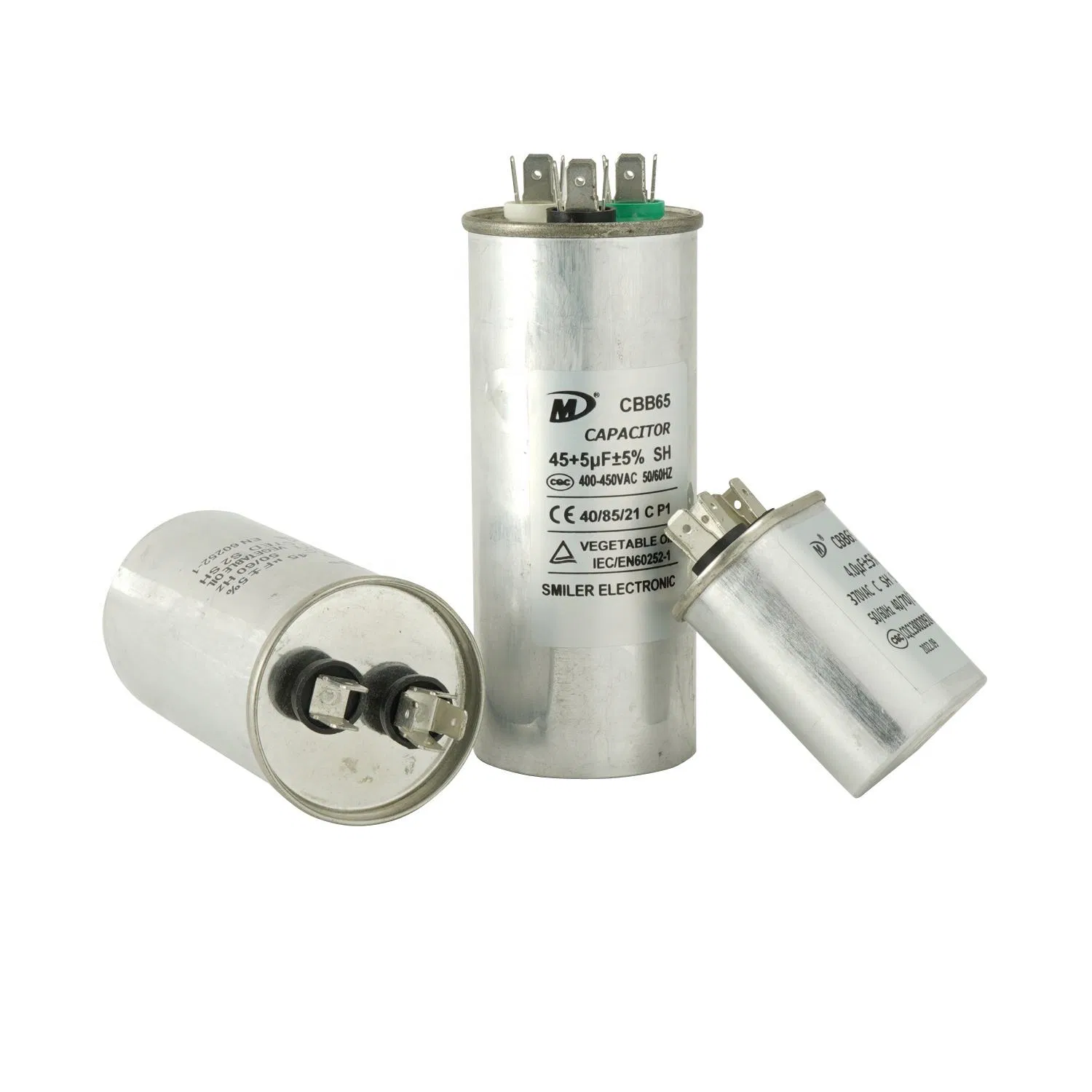Cbb65 Sh Capacitor AC Compressor Air Conditioner Parts Motor Capacitor Factory
