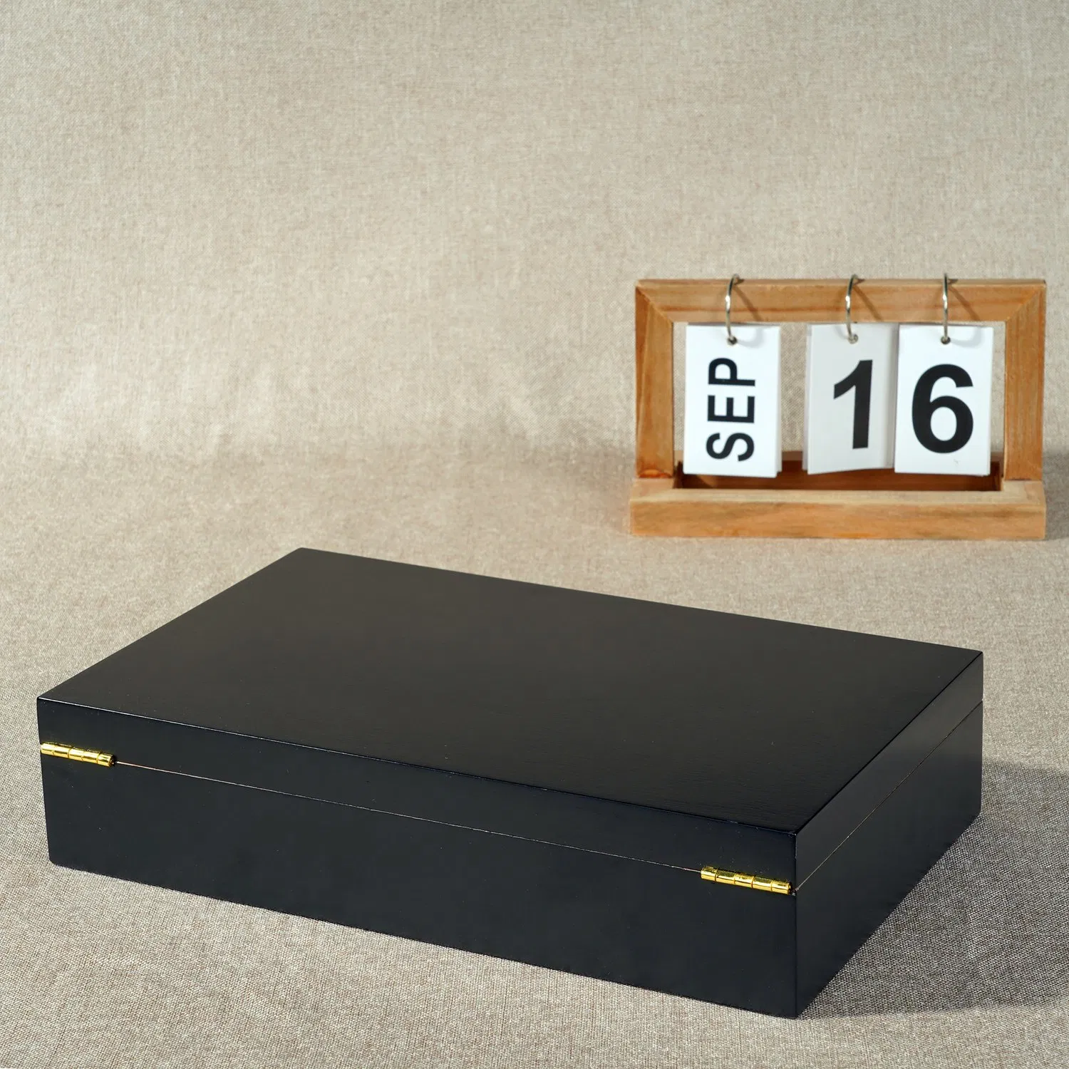 Premium Mahogany Cigar Humidor Box for Gift Packaging