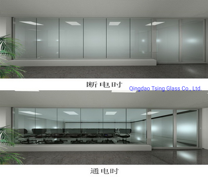 Colored Tinted Switchable Pdlc Smart Film (self adhesive or not) Smart Glass for Conference Room/Shower Room
