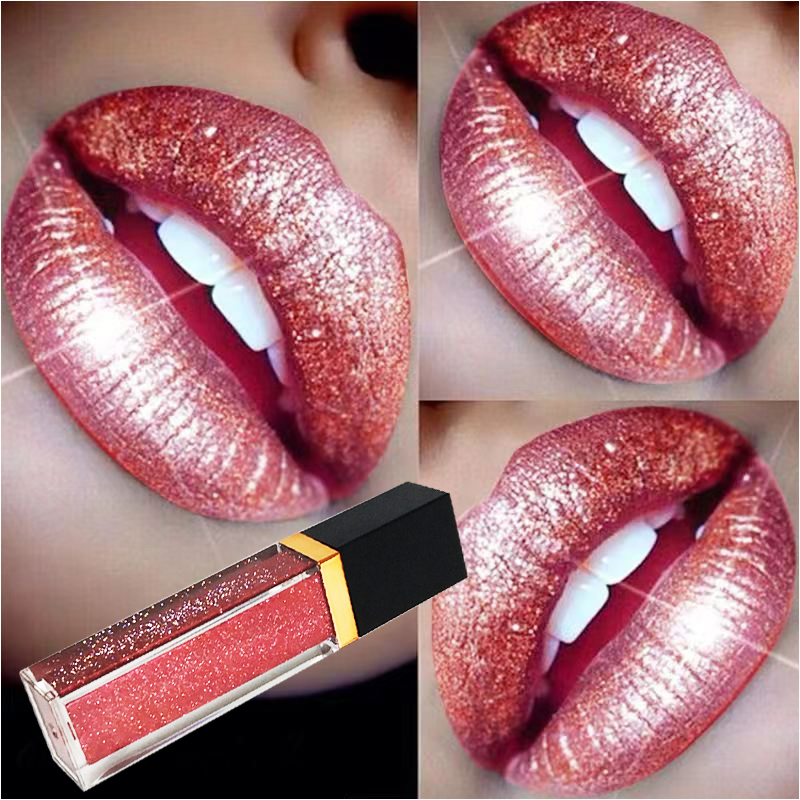 OEM Starburst Diamond Lipgloss Galaxy Pearl Lip Glaze for Holiday Party Disco KTV