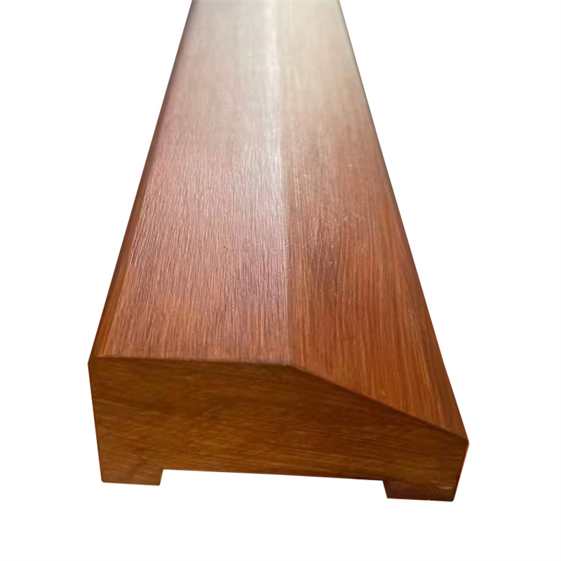 Residential Garden Balcony Safety Grip Outdoor Bamboo Handrail