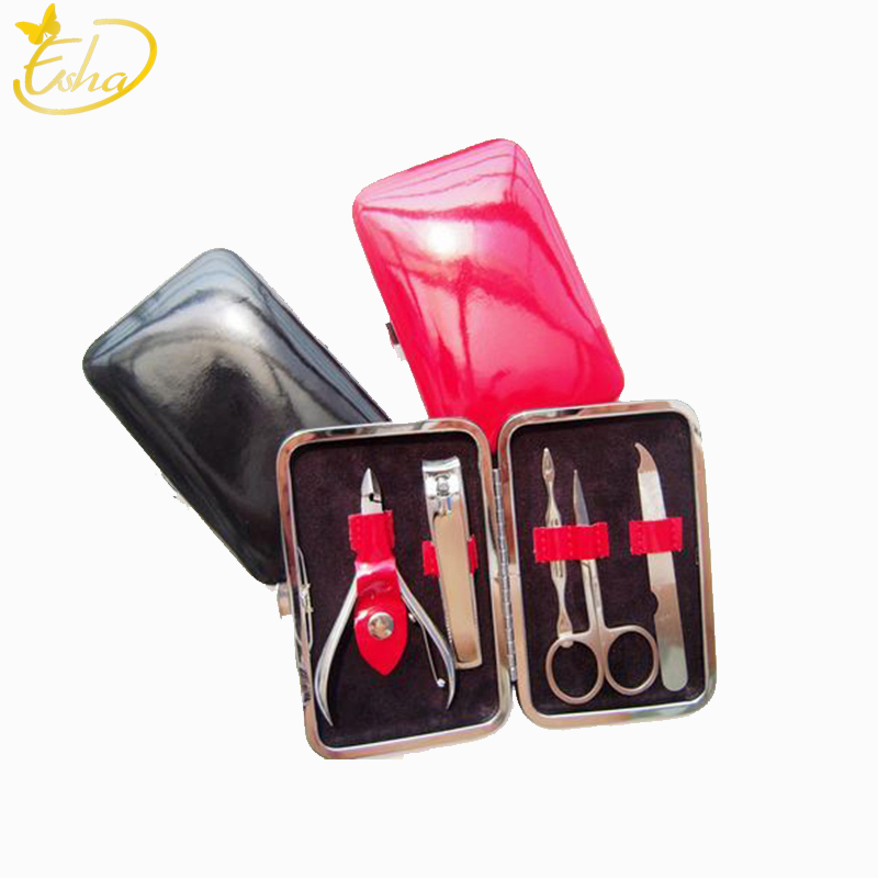 Customized Heart Pattern Printing Manicure Set