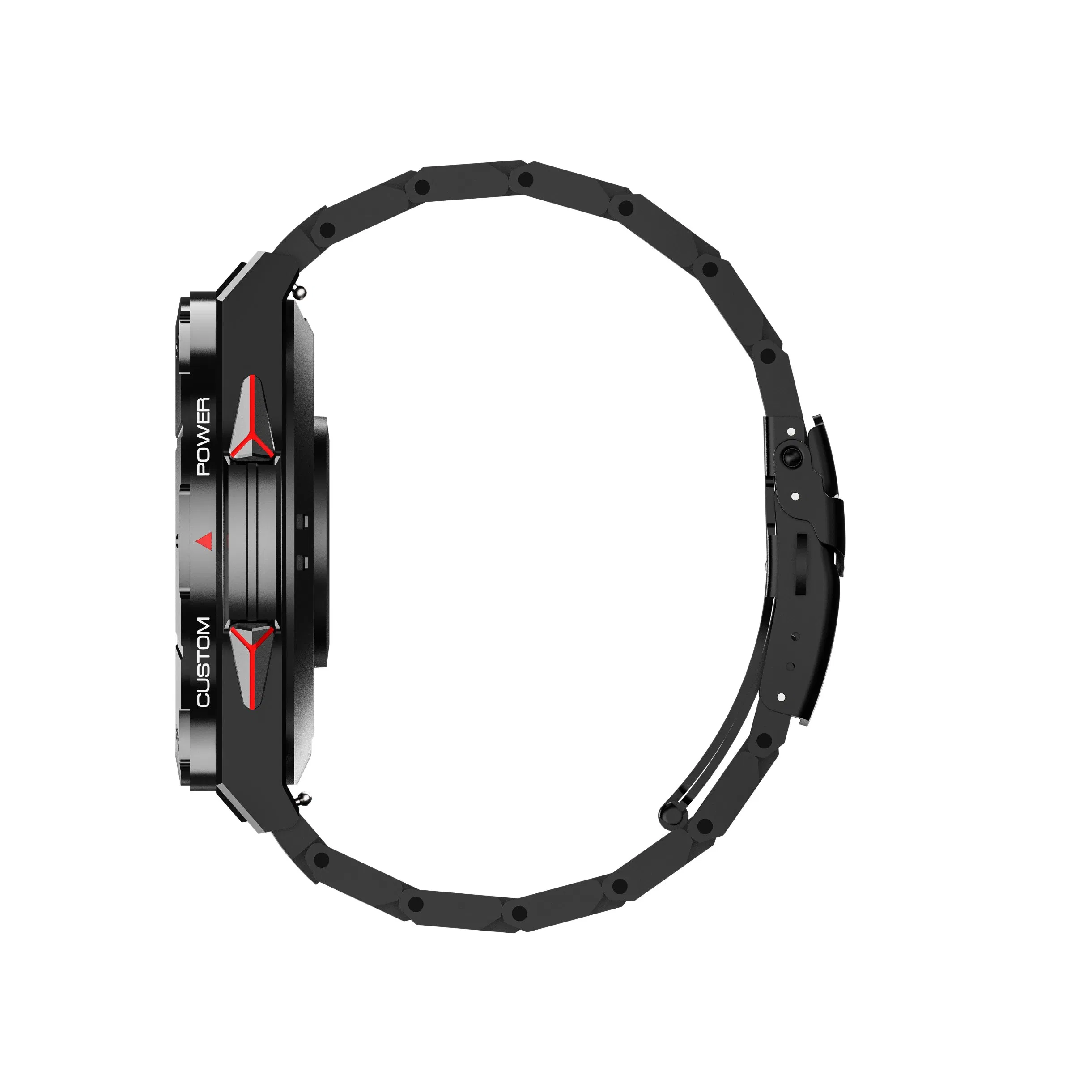 Health Monitor Blood Oxygen Round HD Screen Sport Smart Watch GPS