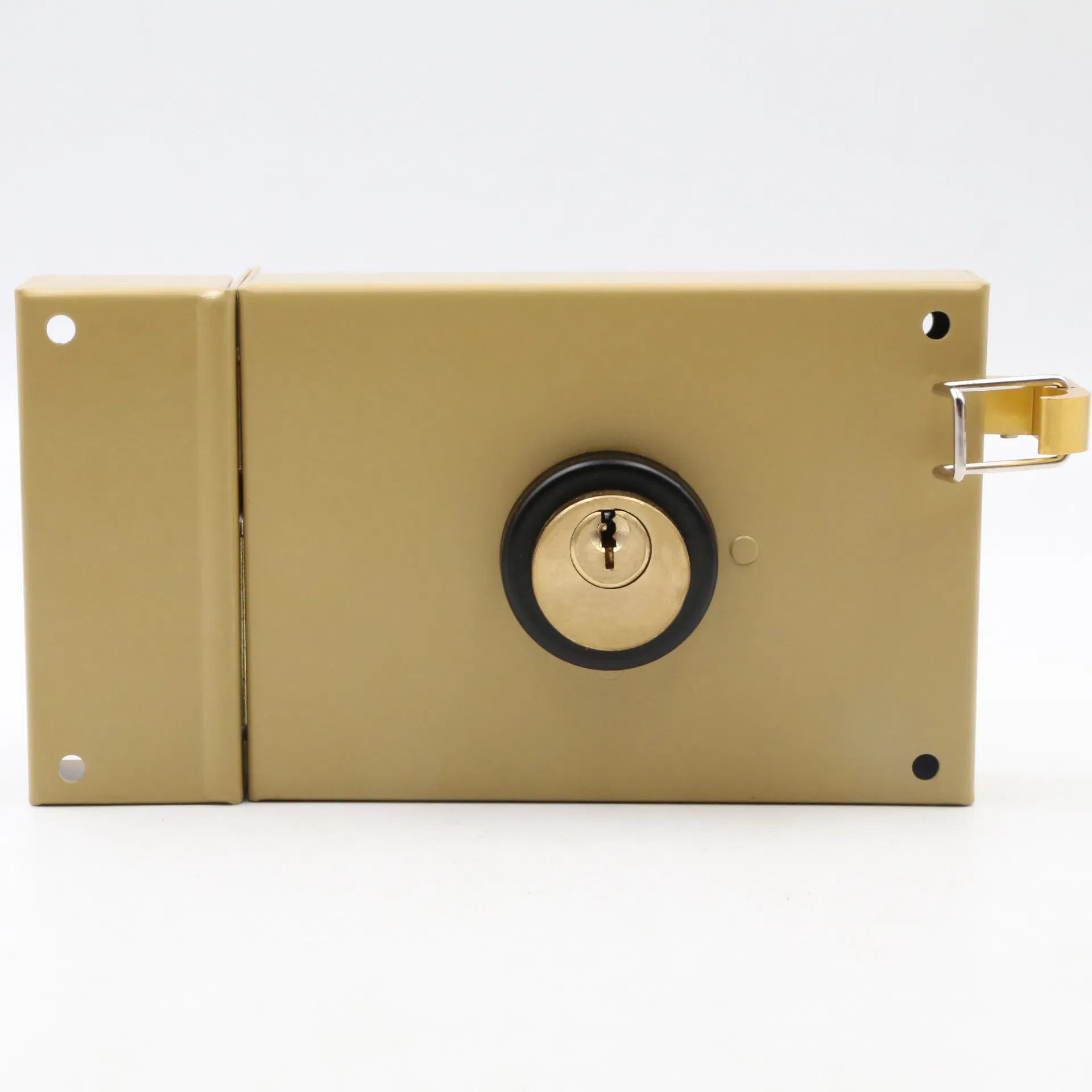 Mortise Latch Brass Cylinder Lock Body Middle East Steel Iron Door Rim Lock